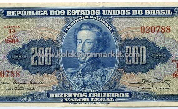 1955-1959 200 Cruzeiros