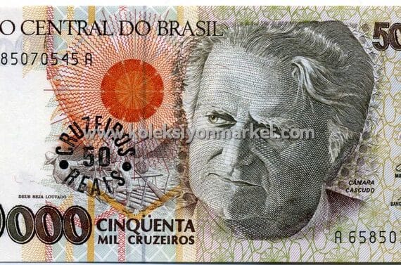 1992 50000 Cruzeiros