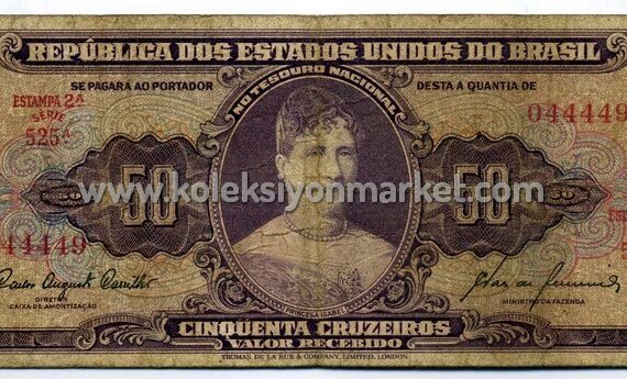 1963 50 Cruzeiros