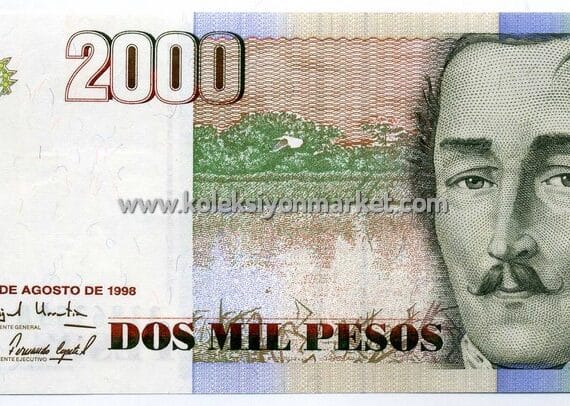 1998 2000 Pesos Oro