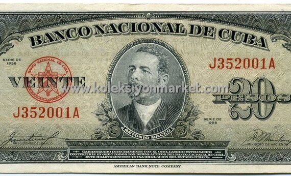 1958 20 Pesos