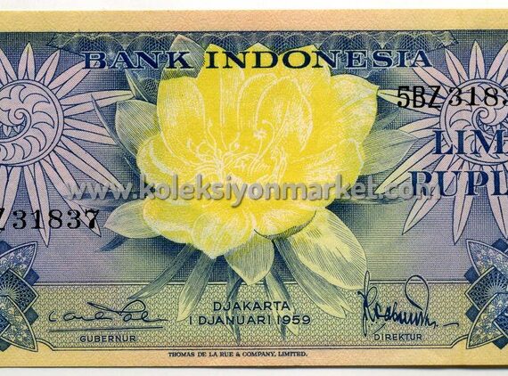 1959 5 Rupiah