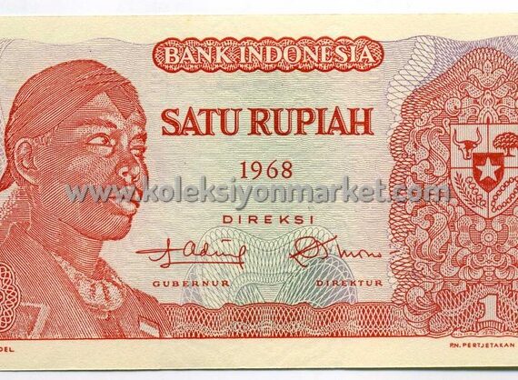 1968 1 Rupiah