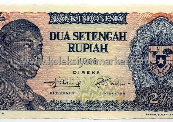 1968 2,5 Rupiah