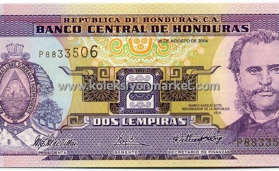 2004 2 Lempiras