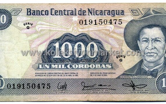 1987 1000 Cordobas