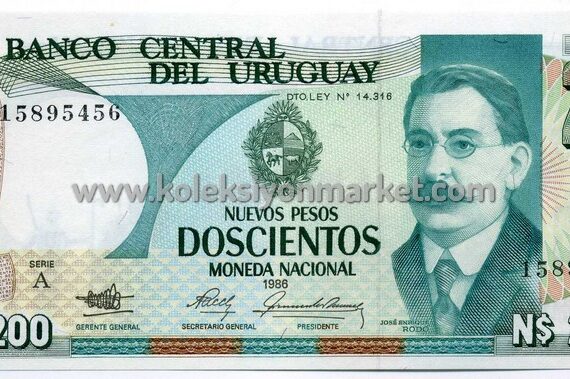 1986 200 Nuevos Pesos