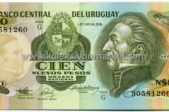 1987 100 Nuevos Pesos