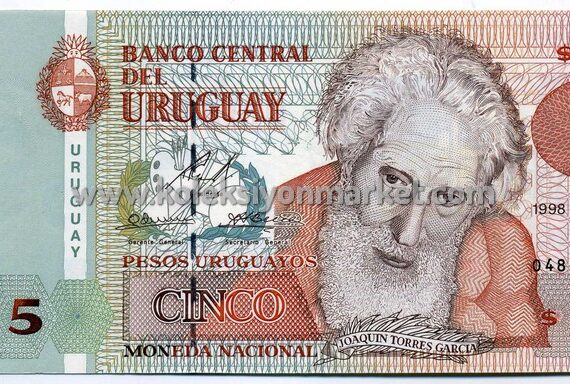 1998 5 Pesos Uruguayos