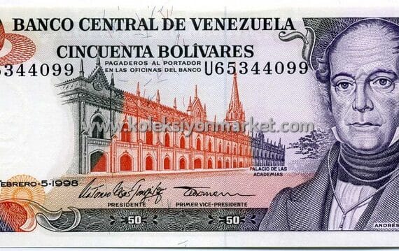 1996 50 Bolivares