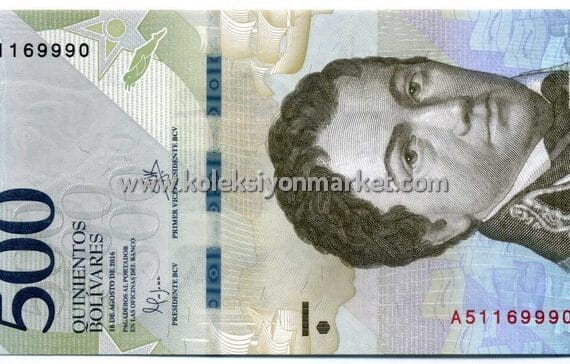 2016 500 Bolivares