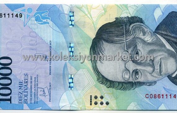 2017 10000 Bolivares