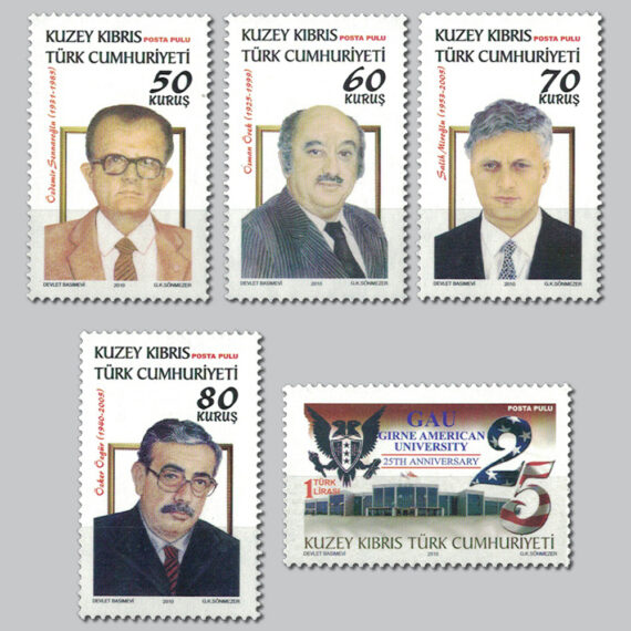 2010 Yıldönümleri ve Kıbrıs Türk Toplumuna Hizmet Edenler