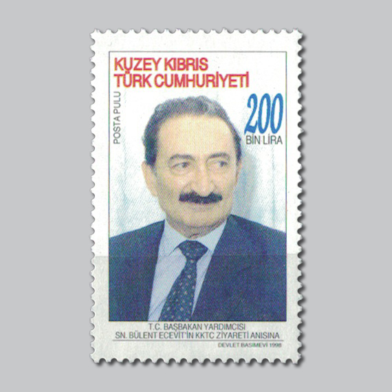 1998 T.C Başbakan Yardımcısı Bülent Ecevit'in KKTC'ni Ziyareti